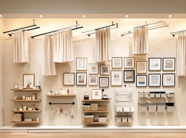 Retail display of Umbra home collections