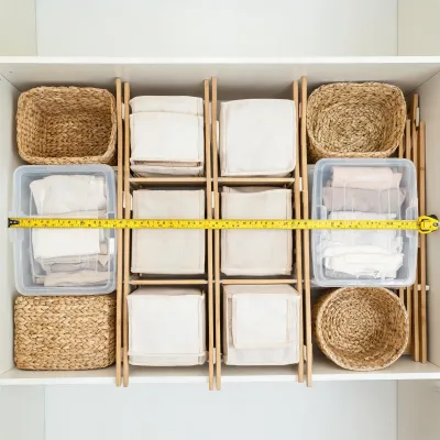 how do you measure a closet for an organizer