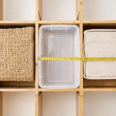 how do you measure a closet organizer